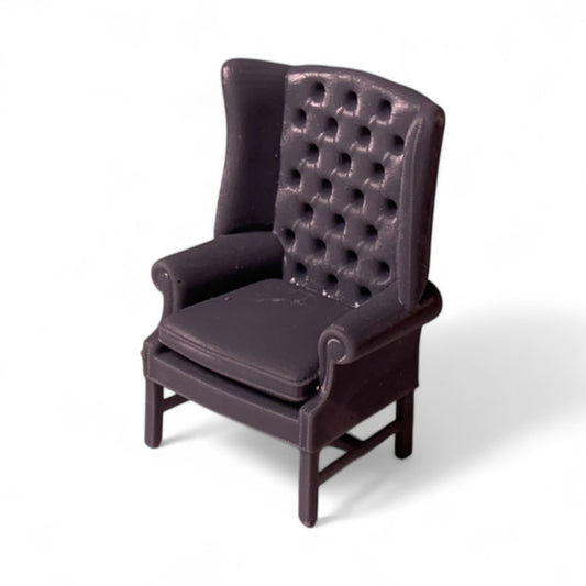 Scale Model of a Georgian Wing Armchair