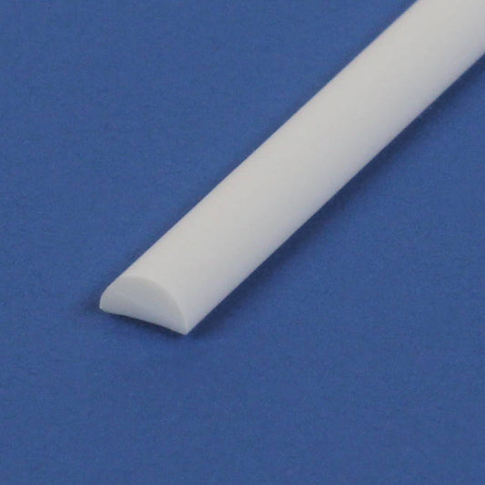 Evergreen Half Round Strip (350mm Long)