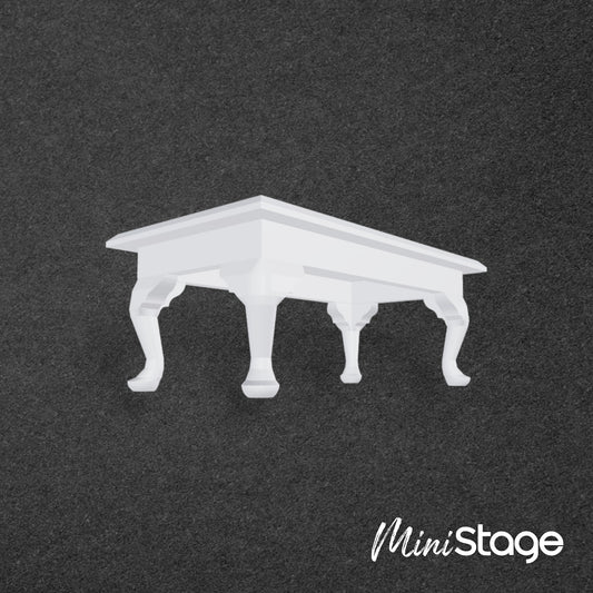 Scale Model of a Square Coffee Table